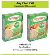 Future Life Tots Toddlers Cereal ( All Variants)-For Any 2 x 250g