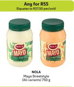 Nola Mayo Streetstyle (All Variants)-750g Each