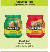 Black Cat Peanut Butter (All Variants)-For Any 2 x 400g