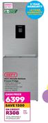 Defy 323L Metallic Bottom Freezer Fridge