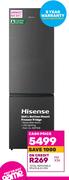 Hisense 264L Bottom Mount Freezer Fridge