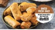 Ma Baker Sausage Rolls Or Mini Cheese Puffs-For 8