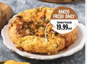 Savoury Focaccia-Each