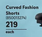 Endurance Curved Fashion Shorts