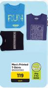 Men's Printed T-Shirts-For 2