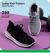 Ladies Knit Trainers-Per Pair