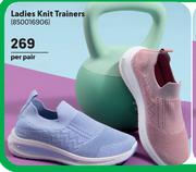 Ladies Knit Trainers-Per Pair