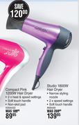 Carmen Studio 1800W Hair Dryer