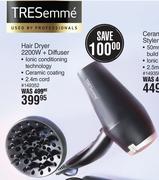 Tresemme Hair Dryer 2200W + Diffuser