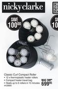Nicky Clarke Classic Curl Compact Roller