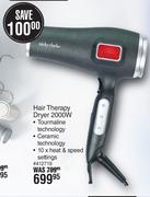 Nicky Clarke Hair Therapy Dryer 2000W