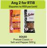 Soleo Pretzel Classic Or Salt & Pepper-For 2 x 500g