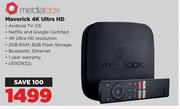 Media Box Maverick 4K Ultra HD