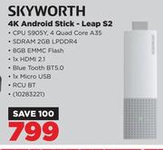 Skyworth 4K Android Stick Leap S2