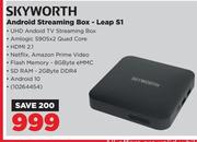 Skyworth Android Streaming Box Leap S1