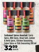 Carbsmart Spices Assorted-Each