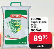 Econo Super Maize Meal-12.5Kg Each