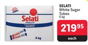 Selati White Sugar Tubes-5kg Each