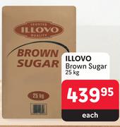 Illovo Brown Sugar-25kg Each