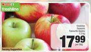 Freshline Seasons Favourite Apples-1.5Kg Per Bag