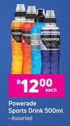 Powerade Sports Drink Assorted-500ml Each