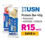 USN Protein Bar Assorted-40g Each