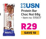 USN Protein Bar Choc Nut-68g