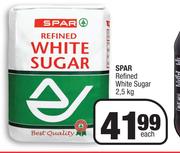 Spar Refined White Sugar-2.5kg Each