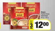 Royco Packet Soup Assorted-For Any 3 x 45g/50g