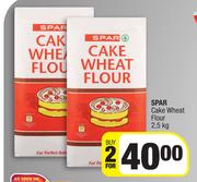 Spar Cake Wheat Flour-For 2 x 2.5kg