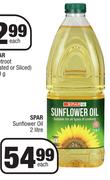 Spar Sunflower Oil-2Ltr Each