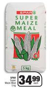 Spar Super Maize Meal-5kg Each