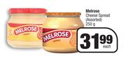 Melrose Cheese Spread Assorted-250g Each