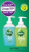 Radox Hand Wash Assorted-For 2 x 300ml