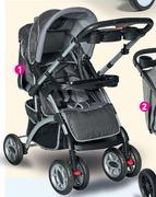 Little One Grey Reversible Stroller-Each