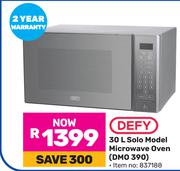 Defy 30L Solo Model Microwave Oven DMO 390