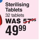 Milton Sterilising Tablets 32 Tablets