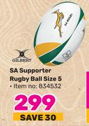 Gilbert SA Supporter Rugby Ball Size 6 834532