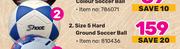 Shoot Size 6 Hard Ground Soccer Ball 810436