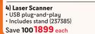 4POS Laser Scanner