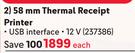 4POS 58mm Thermal Receipt Printer