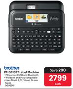Brother PT-D610BT Label Machine