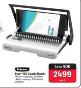 Fellowes Star+ 150 Comb Binder