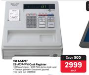 Sharp XE-A137-WH Cash Register