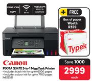 Canon Pixma G3470 3 In 1 Mega Tank Printer