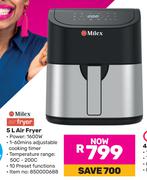 Milex 5L Air Fryer
