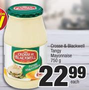 Crosse & Blackwell Tangy Mayonnaise-750g Each