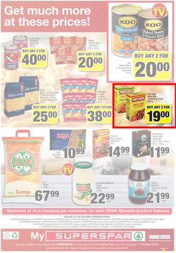 SUPERSPAR EASTERN CAPE : My Super Spar (22 September - 11 October 2020), page 8