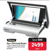 Fellowes Star+ 150 Comb Binder
