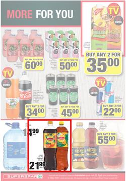SUPERSPAR EASTERN CAPE : My Superspar (20 April - 2 May 2021) Valid In Bluewater Bay, Despatch, Gelvandale, Nahoon, Jeffery's Bay, Rosehill, Melville's, Protea, Sedgefield, Village On Main, Debi Lee, page 8